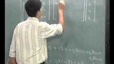 Mod-05 Lec-16 Regression and Interpolation Part 2