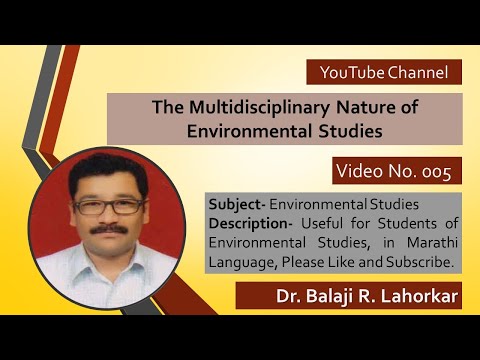 The Multidisciplinary Nature of Environmental Studies