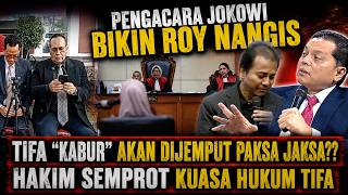 HAKIM SIDANG POKOK PERKARA SEMPROT KUASA HUKUM TIFA! TIFA MANGKIR, AKAN DI JEMPUT PAKSA JAKSA?