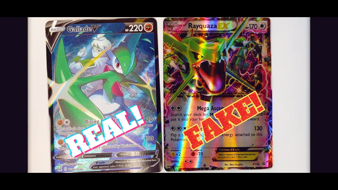 Spot A FAKE Pokemon Card WITHOUT Ripping It YouTube Spot A FAKE Pokemon Card WITHOUT Ripping It YouTube