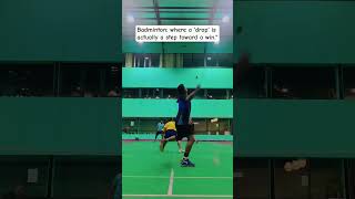 They play the shuttle; I play the space. High-speed chess in badminton court. #badminton
