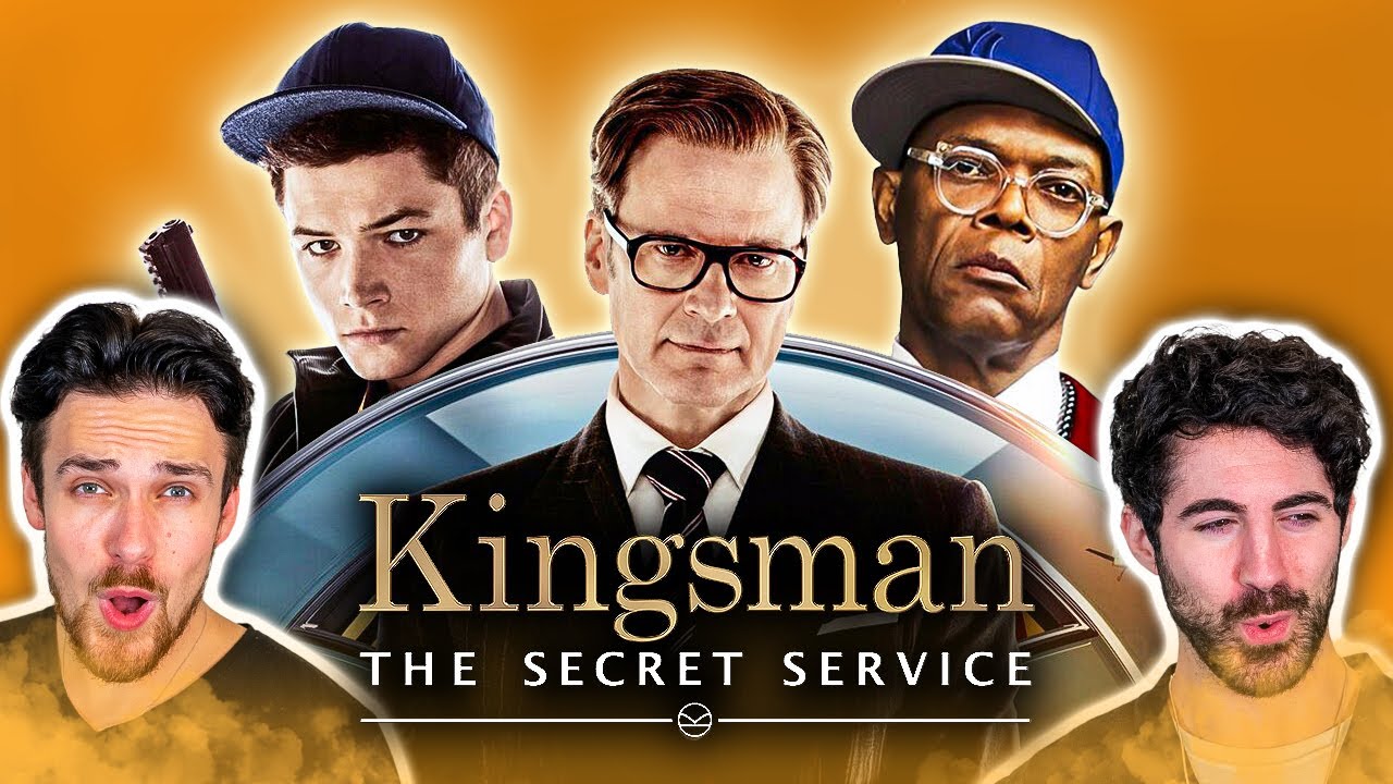 First time watching *KINGSMAN: THE SECRET SERVICE* Hilarious MADNESS!!