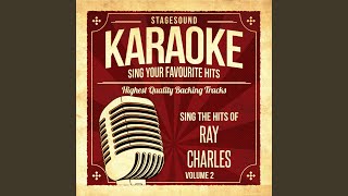 Video thumbnail of "Stagesound Karaoke - Don't Set Me Free (Karaoke Version Originally Performed By Ray Charles)"