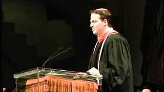Benjamin Strauss, Cooper Union commencement 2012. "Our educational experience is different."
