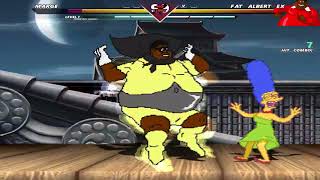 Marge Simpson Vs Fat Albert - High Level Insane Fight