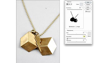 Replacing background color