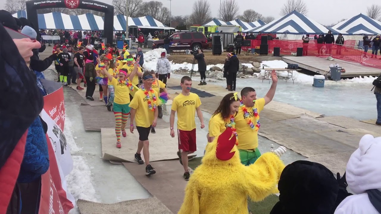 2018 Oshkosh Polar Plunge Festival Foods Fond du Lac Oshkosh YouTube