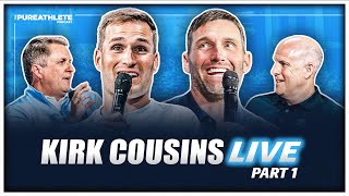 Kirk Cousins | The New Falcons QB's Journey To The NFL | Pure Athlete Live Pt.1