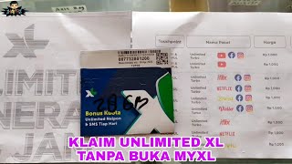 PAKET INTERNET UNLIMITED XL PALING MURAH 2021