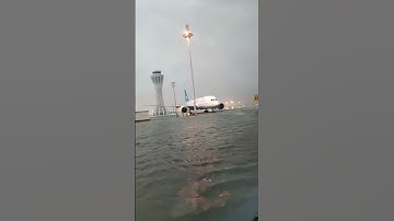 China: Daxing international airport flooded after Typhoon Doksuri