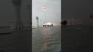 China: Daxing international airport flooded after Typhoon Doksuri