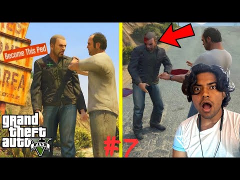 GTA 5 : Trevor এর প্রথম entry game এ | GTA V Bangla Gameplay part 7 ...