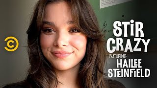 Hailee Steinfeld Reads Iconic Movie Lines with a Mouthful of Ice  Stir Crazy with Josh Horowitz