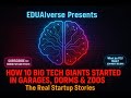 How 10 Big Tech Giants Started in Garages, Dorms & Zoos! | The Real Startup Stories