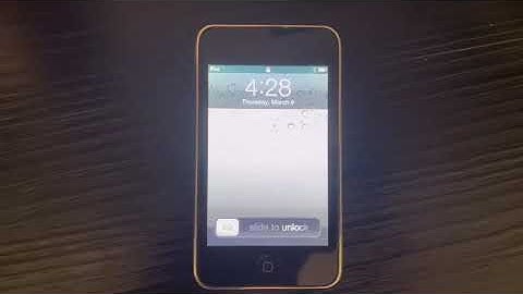 iPod touch 3rd gen (Rare 64GB Model) running iOS 5.1.1 - Unboxing