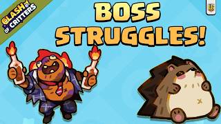 Dealing With A Difficult Boss Early in Clash of Critters!