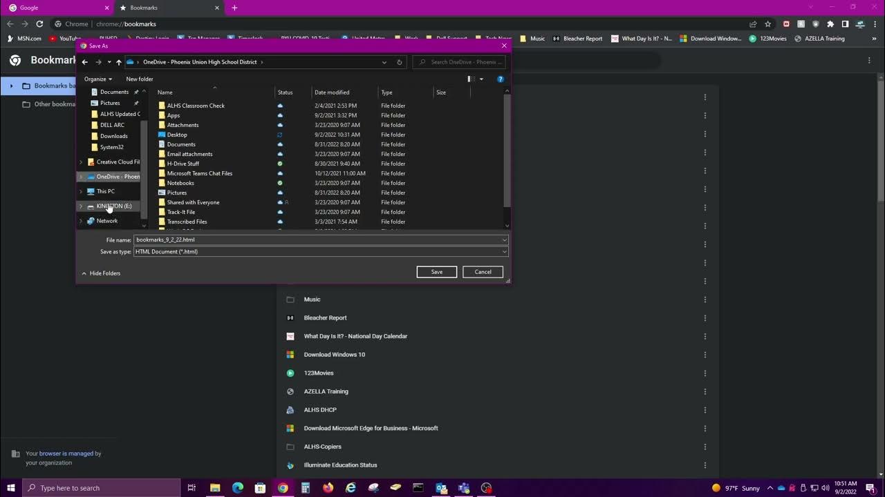 Chrome Bookmarks Export YouTube