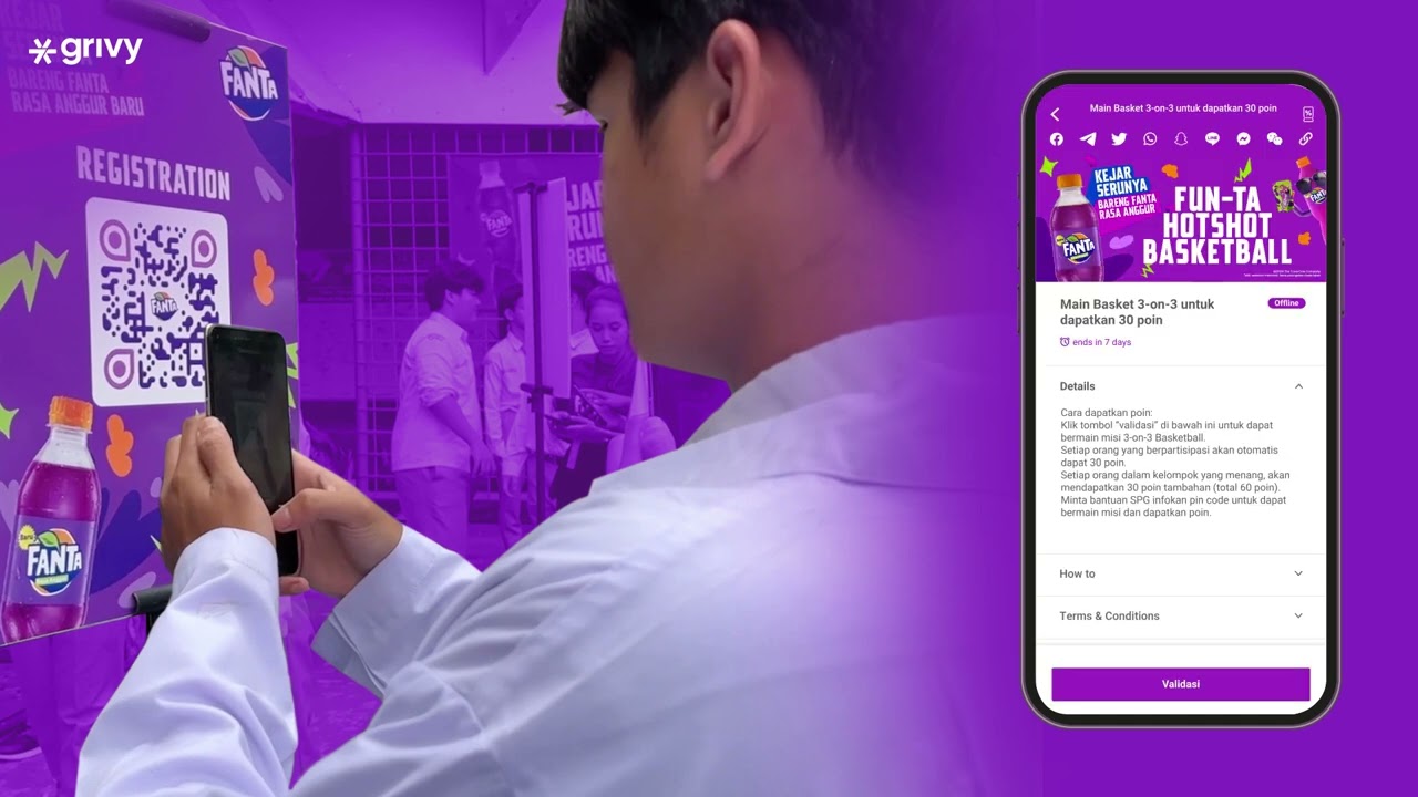 Fanta: A multi-mission youth engine turning offline energy into digital action + reward redemptions.