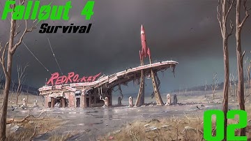 Fallout 4 Walkthrough Survival Gameplay Part 2- Dogmeat (pc)