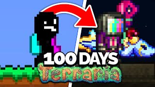 I Spent 100 Days in Terraria 