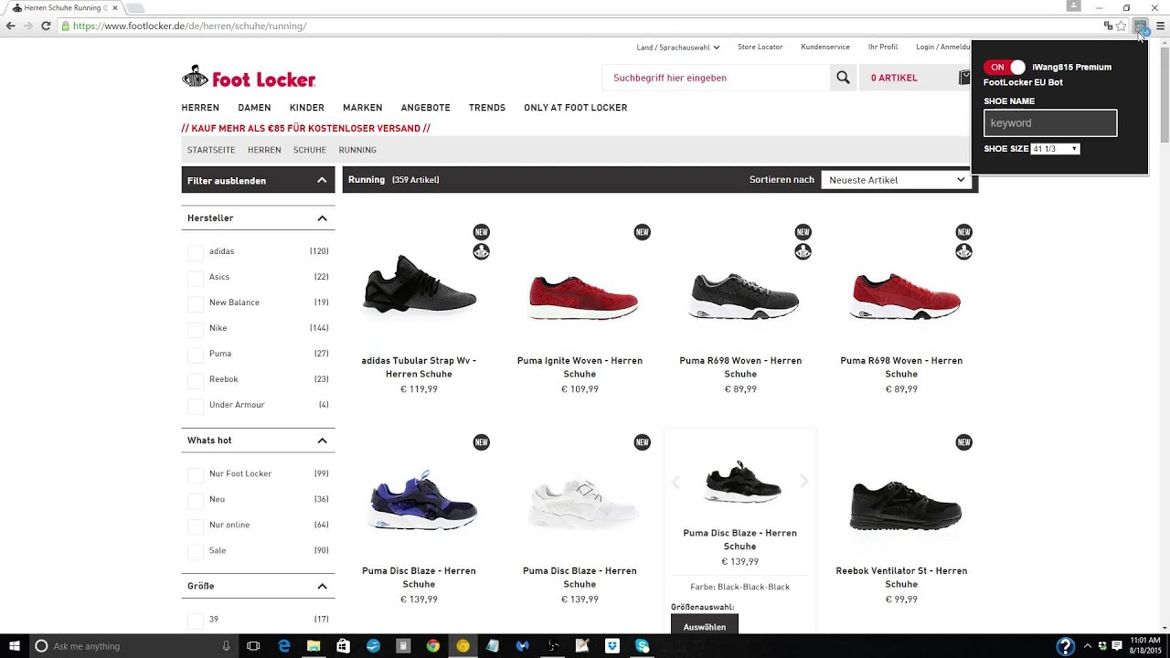 footlocker eu yeezy