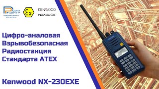 Kenwood NX-230EXE - обзор цифро-аналоговой взрывобезопасной радиостанции | Радиоцентр