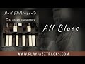 All blues  miles davis  jazz organ backing track