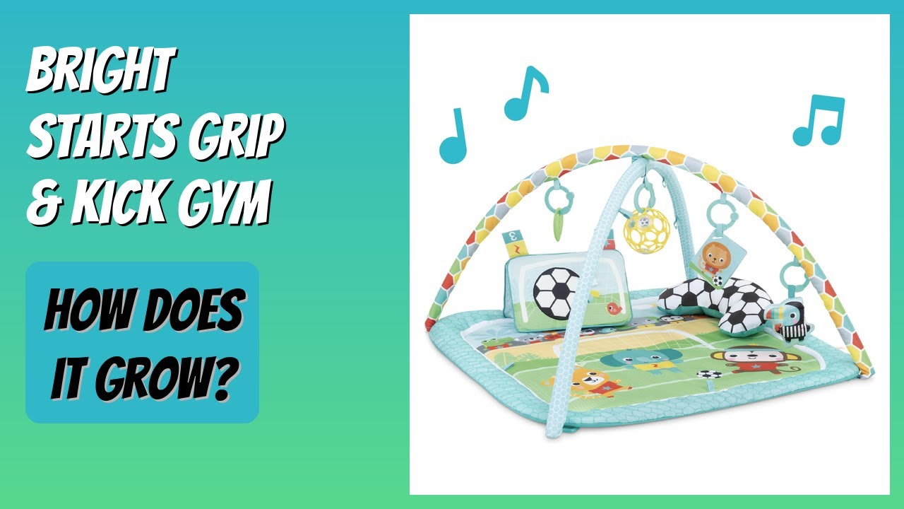 REVIEW (2026): Bright Starts Grip & Kick Gym. Features - YouTube