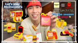 2023 Let's Play McDonald's (McDonald's Playset Happy Meal Toys) McDo Playset Happy Meal Toys