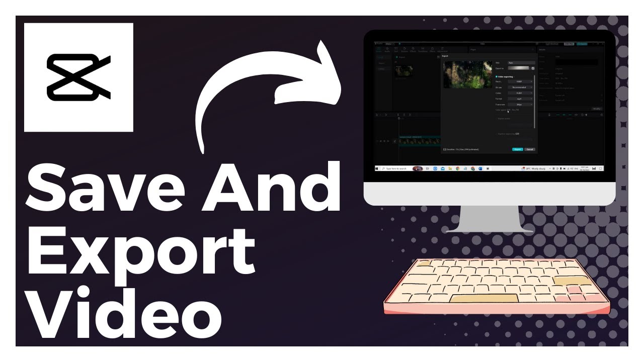 How To Save In Capcut How To Save And Export Video In CapCut (Update) - YouTube