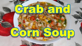 Corn and Crab soup