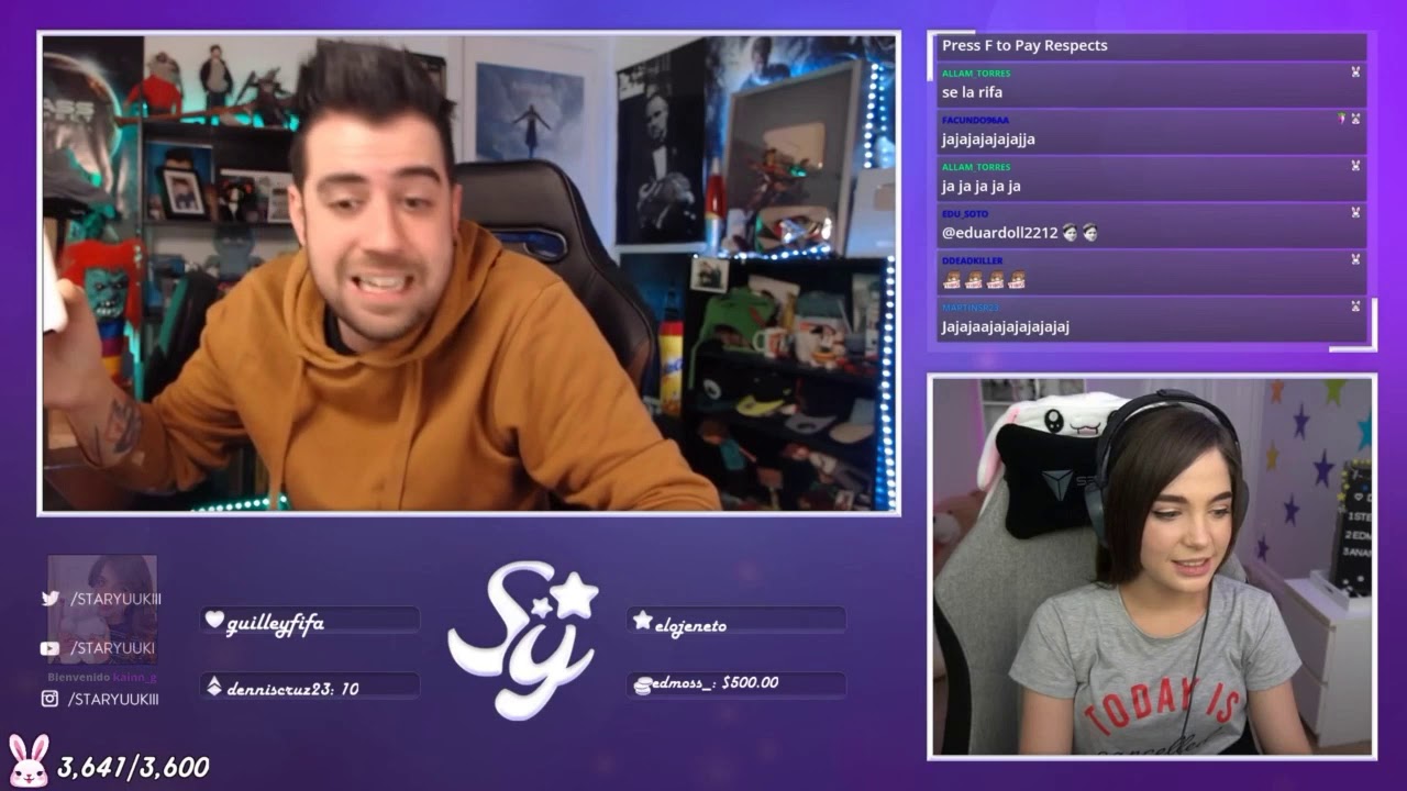 Staryuuki REACCIONA a AURONPLAY | LA COMPRA DEL SUPERMERCADO (broma telefónica)