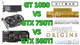 Обложка GT 1030 VS GTX 750Ti VS GTX 560Ti 1080p Обложка GT 1030 VS GTX 750Ti VS GTX 560Ti 1080p