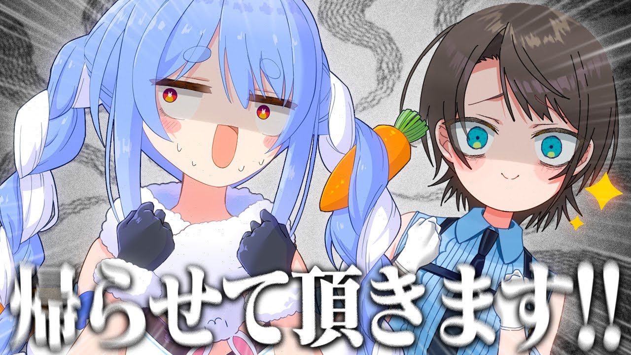 【手描き】目と目を合わせられないぺこらの『スバルの小屋』面白トークまとめ【大空スバル/兎田ぺこら/ホロライブ切り抜き】