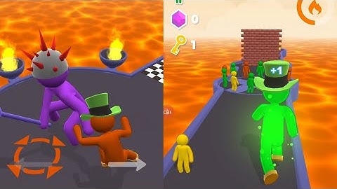 Giant Rush Boss Level 191( Android & IOS Gameplays )