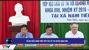 Tổ Đại biểu số 3 HĐND tỉnh tiếp xúc cử tri huyện Quan Hoá.