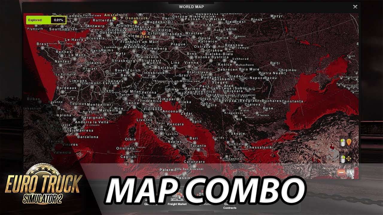 ETS2 1.34 | Project Balkans v3.2 | Big Map Combo