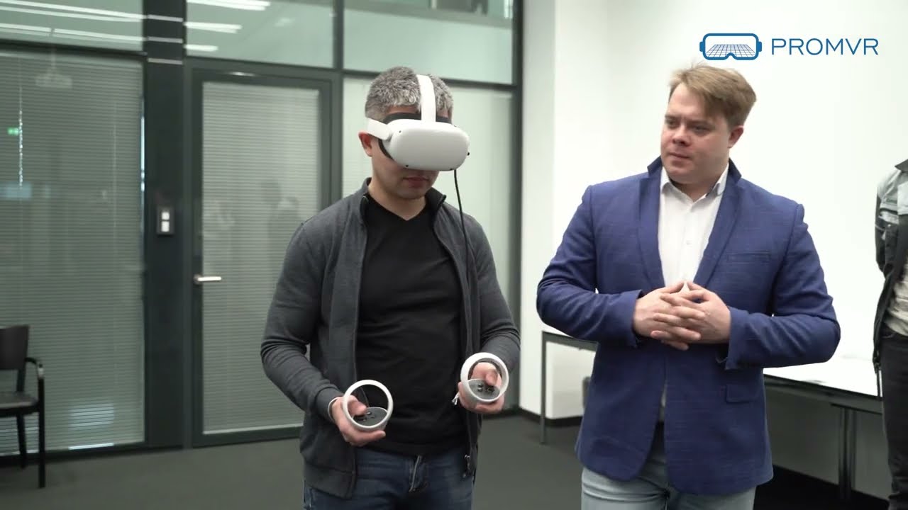 Демонстрация VR-тренажёра «Действия при пожаре»
