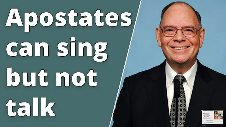 Powerful by Faith 2021 Convention of Jehovah's Witnesses - David Splain Misrepresents the Apostates