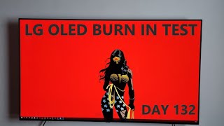 LG OLED BX 2020 BURN IN TEST day #132