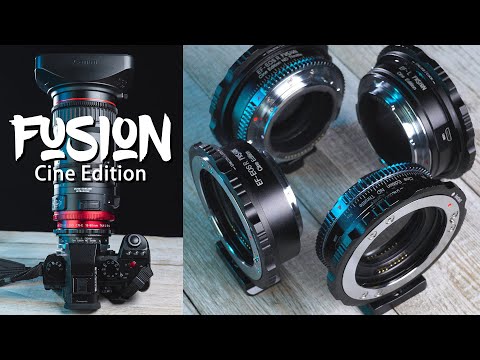 NEW Cine Edition FUSION Lens Adapters - Canon to L-Mount and Canon RF Autofocus Adapter