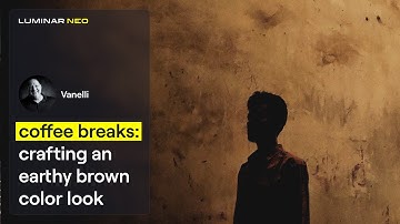 Crafting an Earthy Brown Color Look | Coffee Breaks | Luminar Neo