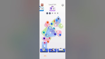 Screw jam puzzle level 134 / Game solution walkthrough