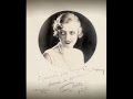 Belgian soprano fanny heldy traviata  quel trouble folie folie 1929