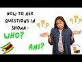 How to ask questions in shona who learnshona shonalessons