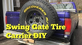 Homemade Swing Out Tire Carrier Fj Cruiser Youtube