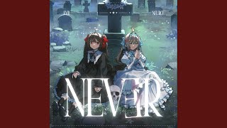 NEVER - Neuro x Evil (Official instrumental & Karaoke sub)