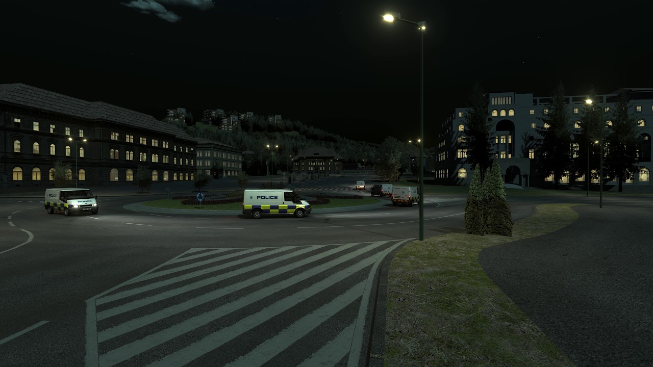 Assetto Corsa / BRASOV (Romania) / Early Access / Police convoy free roam promo camera iphone 8 plus apk