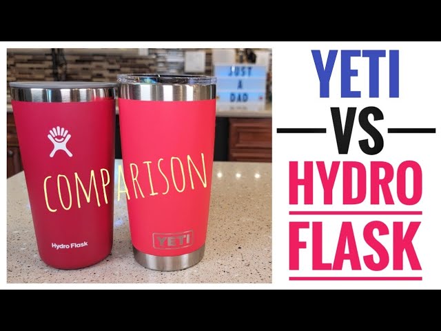 Hydro Flask All Around Tumbler Comparison 28 oz 20oz and 12 oz 