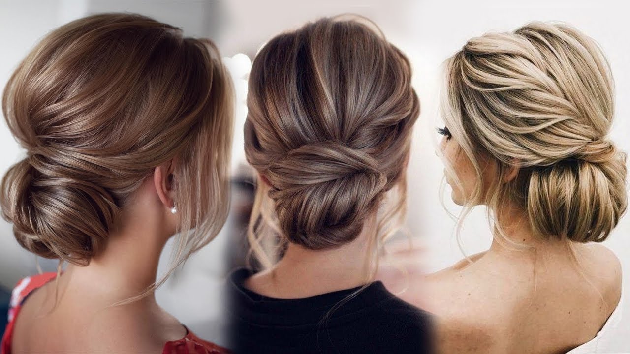Simple Updo For Long Hair Bridesmaid Hairstyles 2020 Wedding  Simple Updo For Long Hair Bridesmaid Hairstyles 2020 Wedding